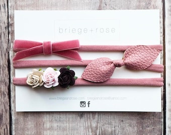 Newborn headband, baby headband, baby girl, baby girl headbands, baby girl headband, flower headband, newborn headbands baby girl, pink bows