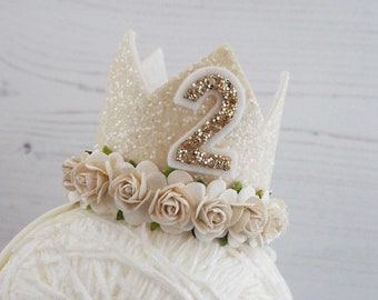 Cake smash glitter crown, babys first birthday, photo prop accessories, birthday girl crown, party girl headband, personalised gift for girl
