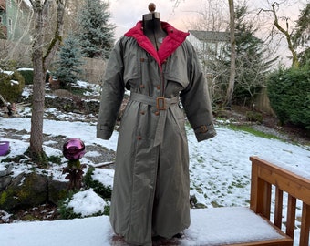 ll bean trench coat