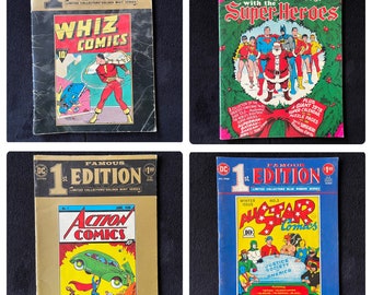 Oversized Comic Books - set of 4 - 1970’s
