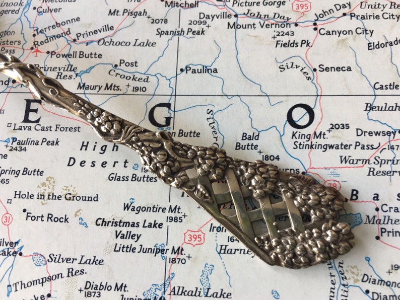 Sterling Mt Hood Souvenir Spoon