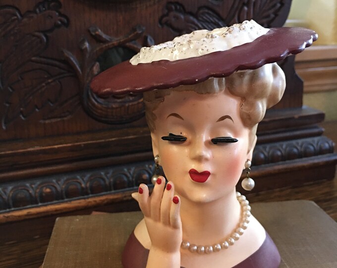 Napco Head Vase C3343B Etsy