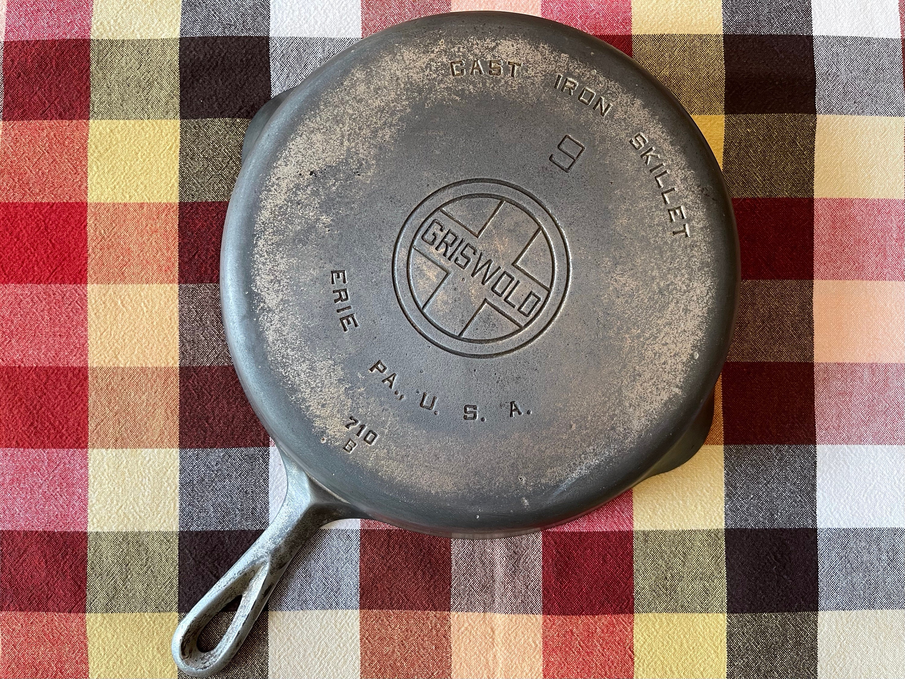 My number 8 Griswold LBL (1930-1939) that I got a couple years ago