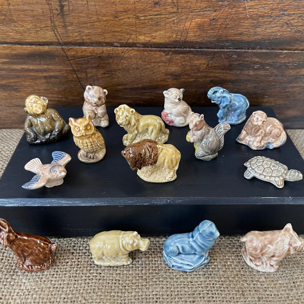 Red Rose Tea Figurines Etsy