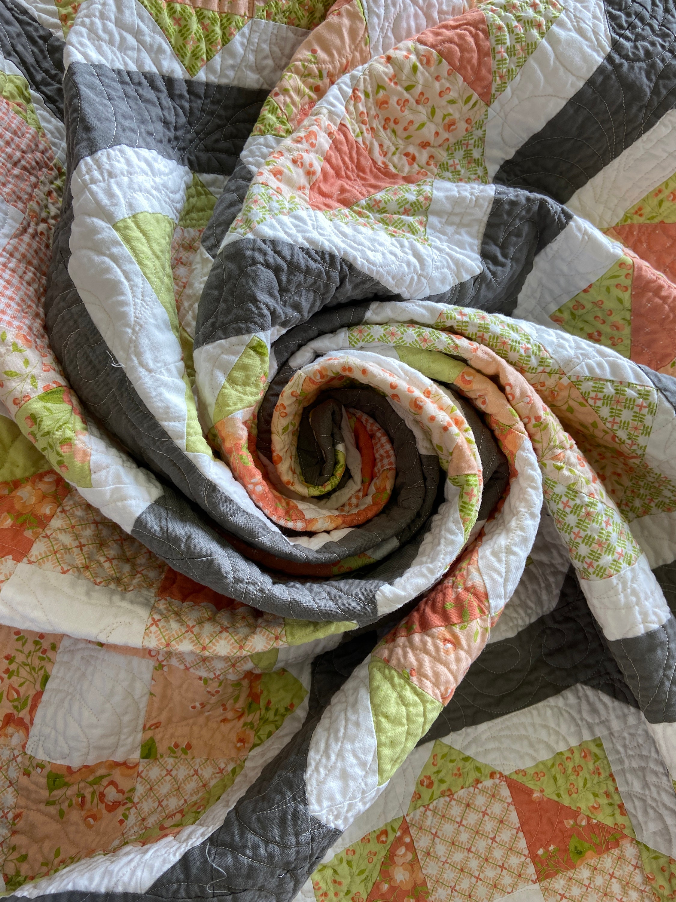Sunny Day Quilt Apricot & Ash Corey Yoder Quilt Picnic Throw Etsy