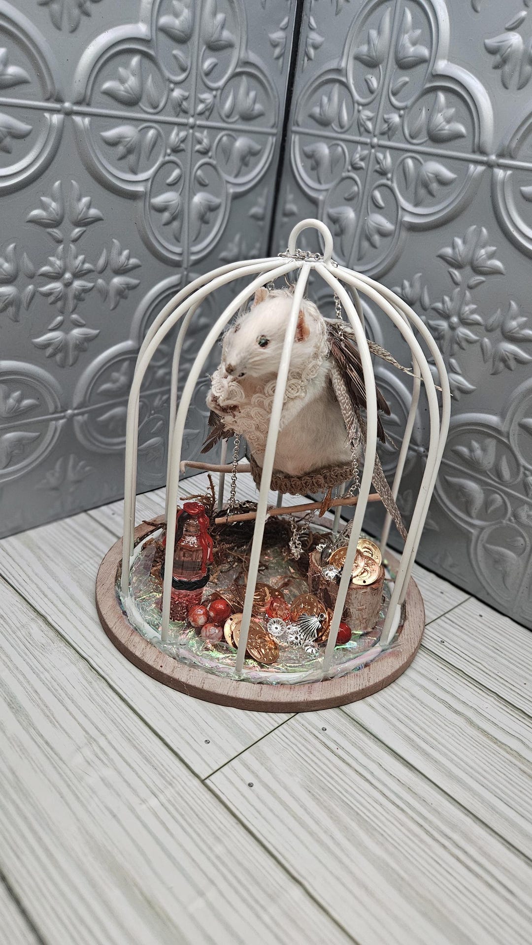Rat of a Feather Taxidermy - Etsy