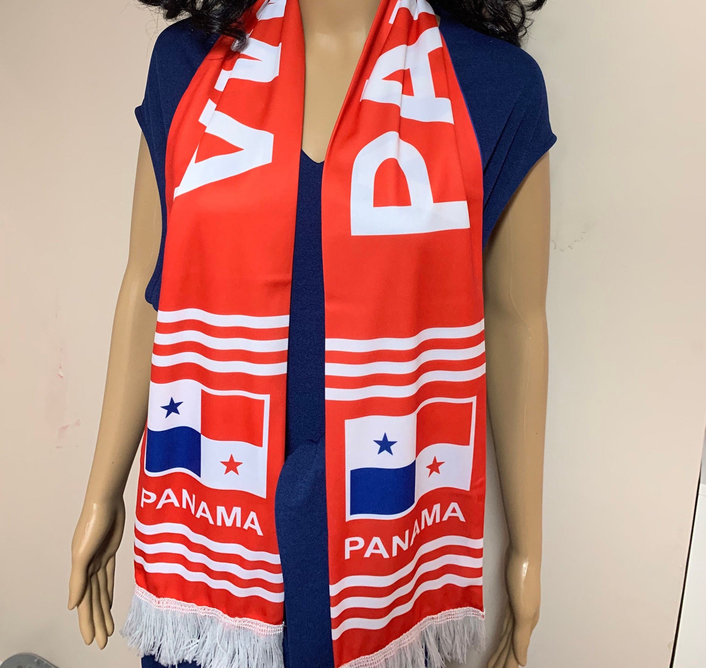 Italian Soccer High-Definition Knit Scarf - Blue Barbados | Ubuy