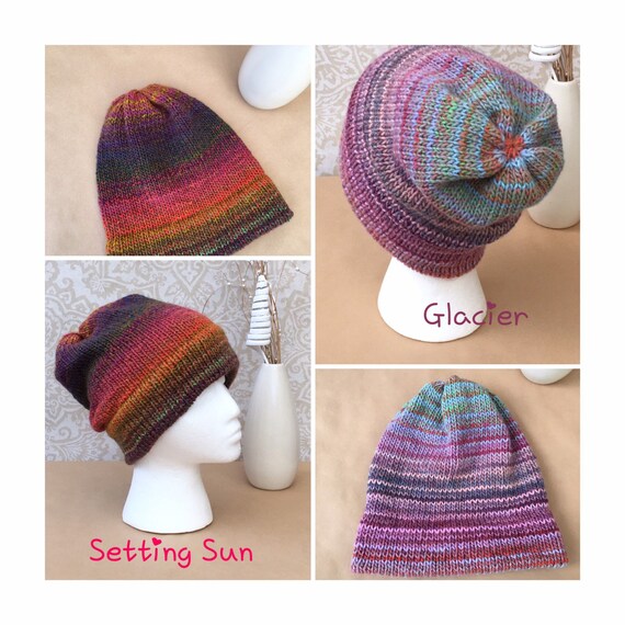 multi coloured beanie hats