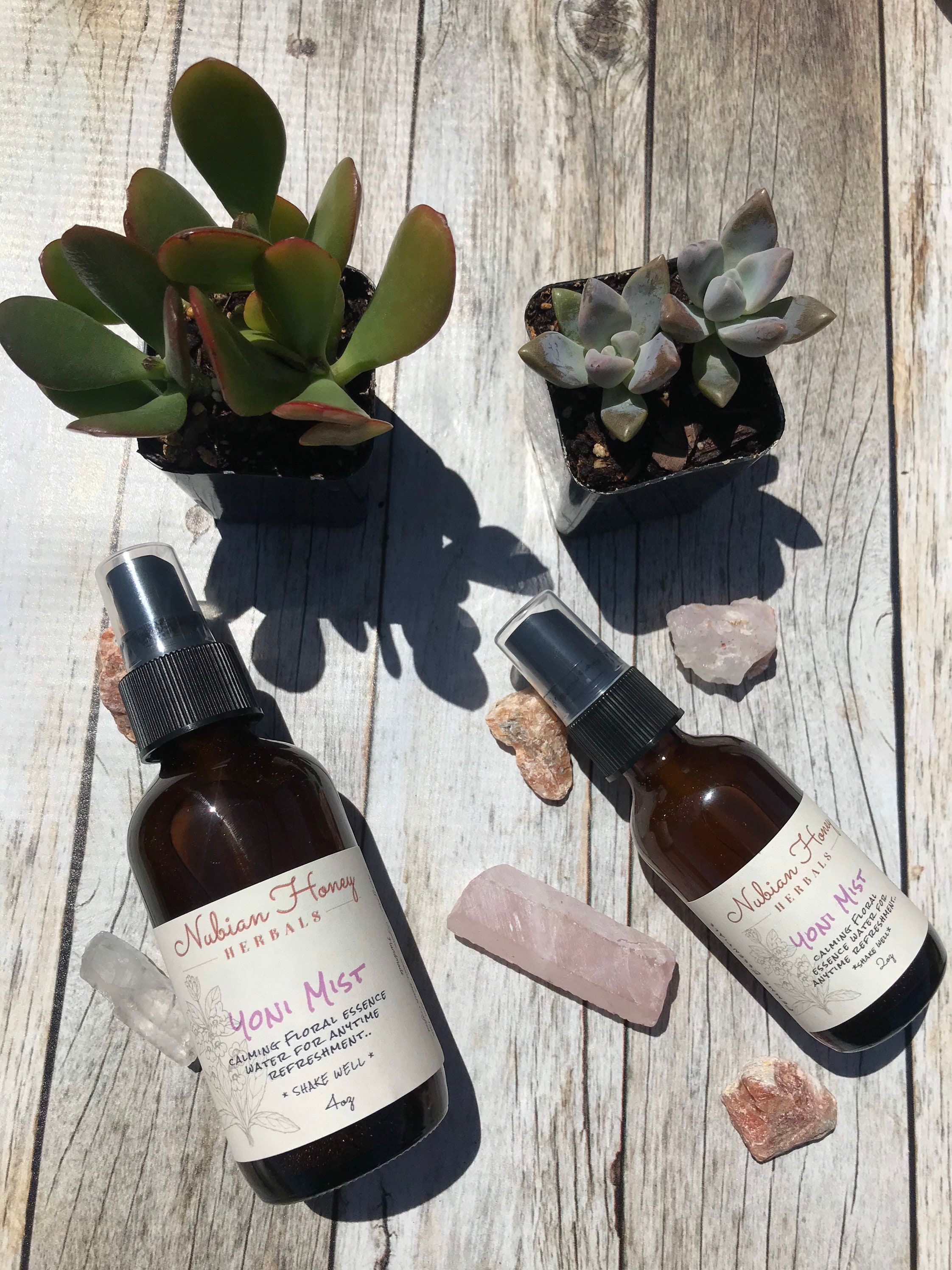 Organic Vaginal Spray - Rose Lavender Hydrosol Water - Vaginal Hygien…