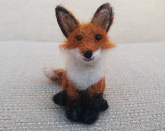 Needle felted Fox, Fox gifts