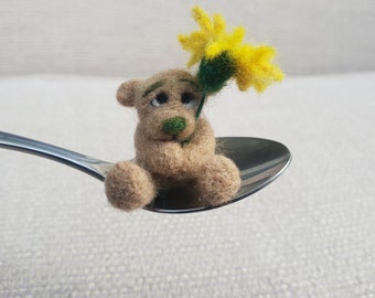 Miniature Bear with Dandelion, Dandelion gifts