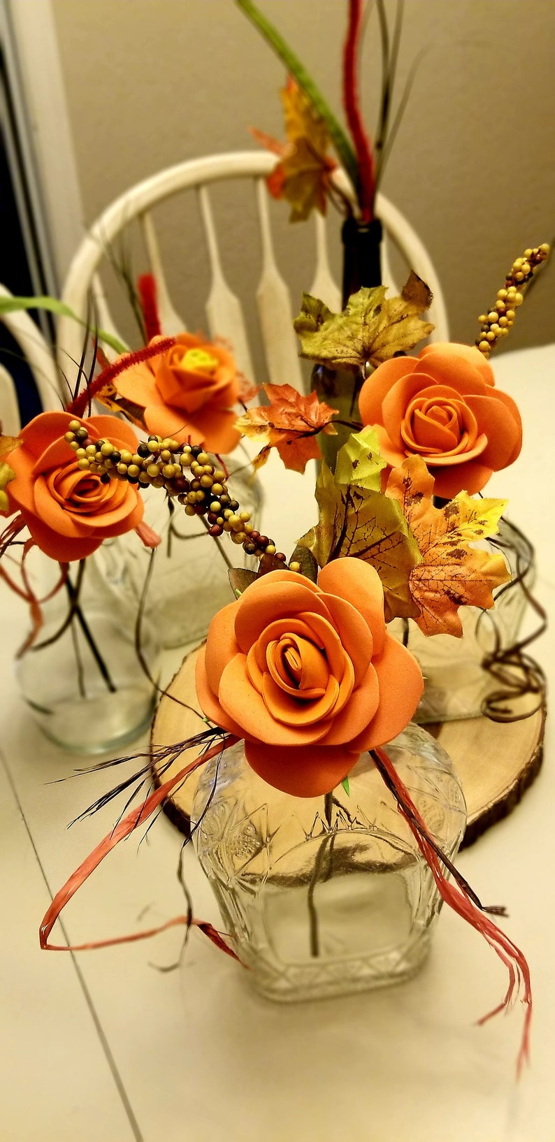 foamposite with roses