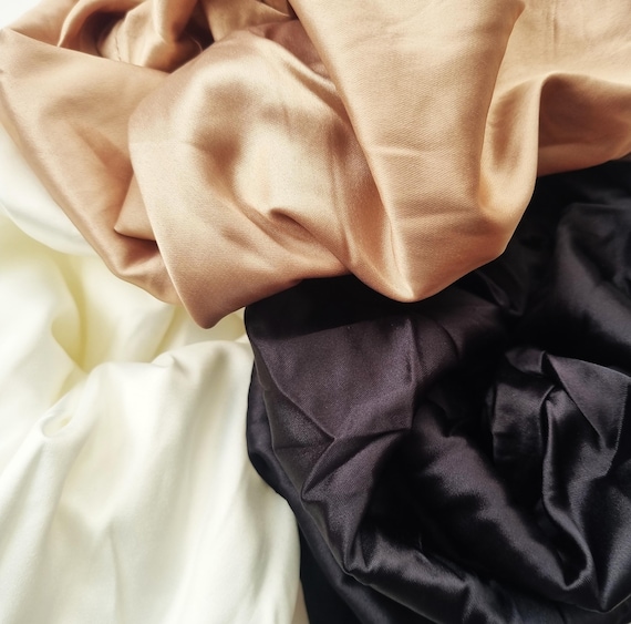 Scarf Silk Underscarf Satin Lined 