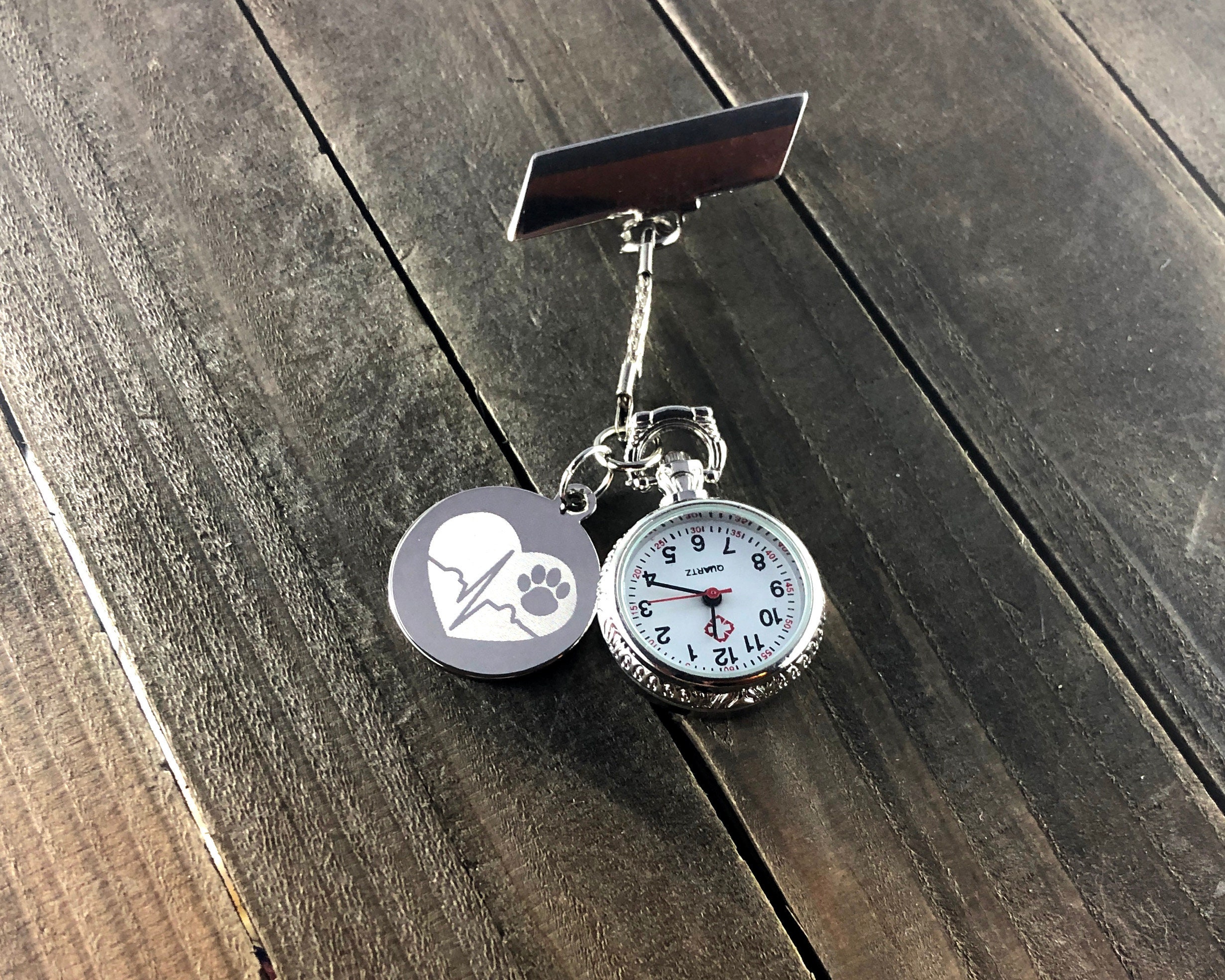 Heartbeat Stethoscope Watch Stethoscope Clock Etsy