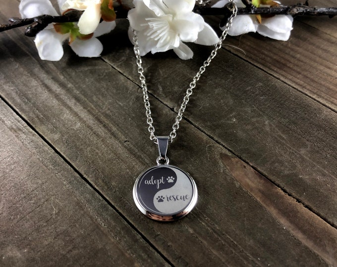 Animal rescue necklace • Animal Lover necklace