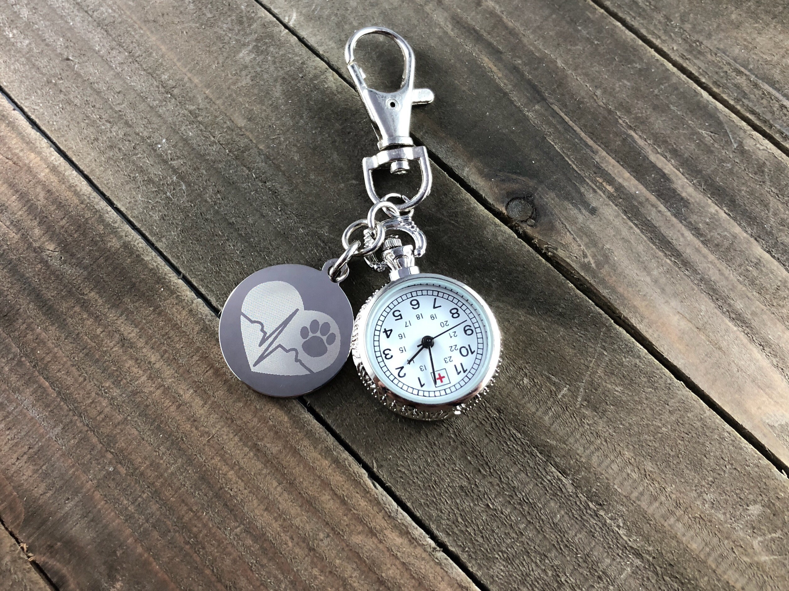 Heartbeat Stethoscope Watch Stethoscope Clock Etsy