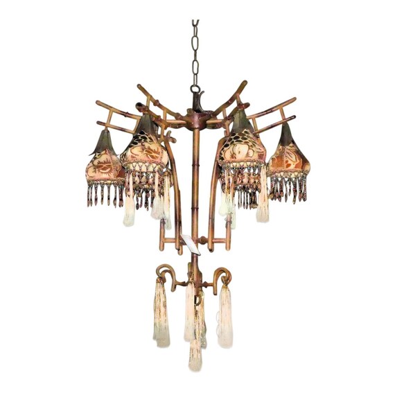Pagoda outlet style chandelier