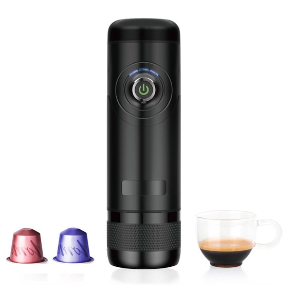 Máquina de café espresso portátil con cafetera de batería, camping  eléctrico de 12V, compatible Nespresso Starbucks L'OR 18 bar -  España