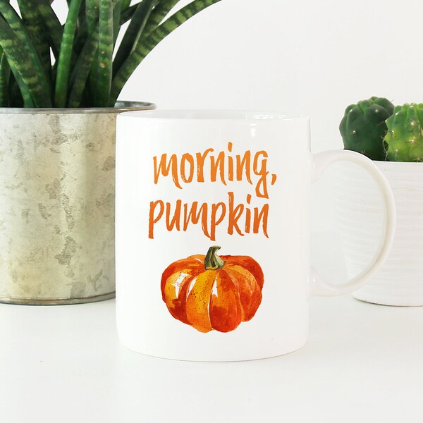 Morning Pumpkin Mug, Halloween Mug, Pumpkin Mug, Halloween Coffee Mug, Gift For Bestie, Gift For Her, Happy Halloween, Halloween Mug