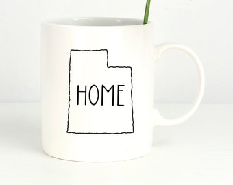 Utah Mug, State Coffee Mug, Home Mug, Personalized Mug, Custom Mug, America Mug, United States Mug,Gift Idea, Gift For Her