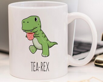 dinosaur mug etsy