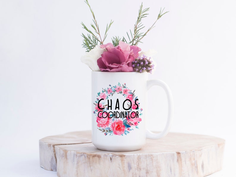 Chaos Coordinator Mug Event Planner Mug Wedding Planner Mug Etsy