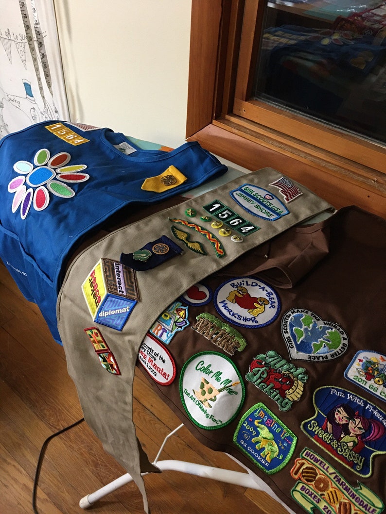 Custom Boy or Girl Scout Memory Pillow Etsy