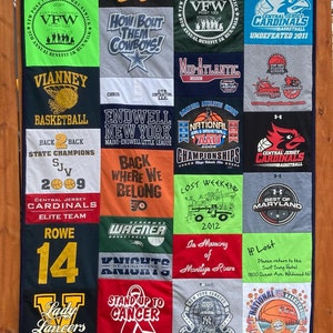Custom Memory Quilt from your clothing or linens!