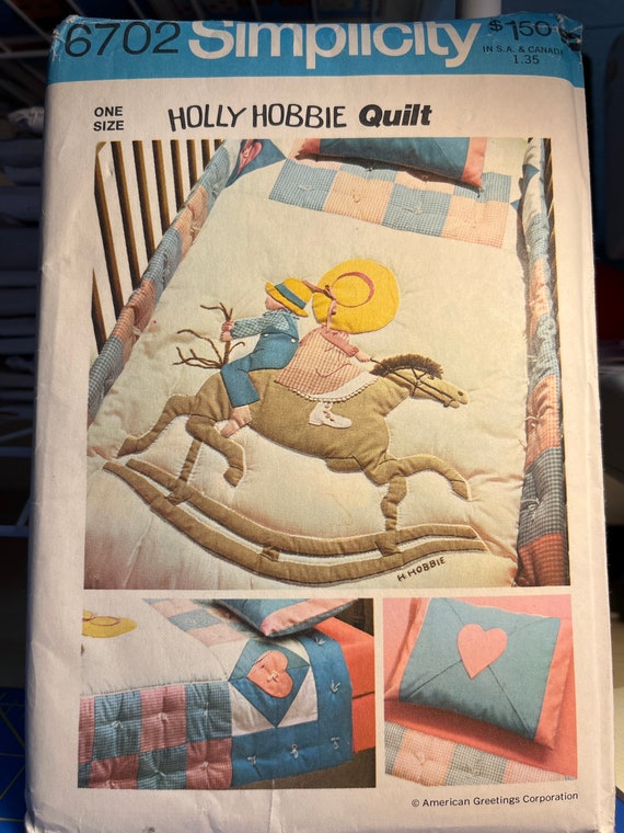 Simplicity Holly Hobbie Quilt Pattern 6702 Etsy