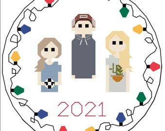 Cross Stitch Ornament PDF PATTERN