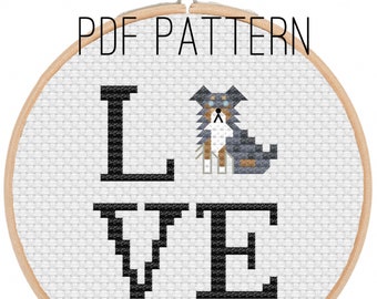 Animal LOVE Ornament PDF PATTERN