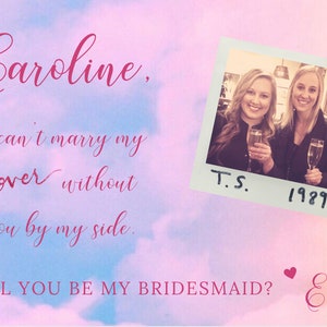 TAYLOR SWIFT Bridesmaid Proposal / Digital File, Printable customized