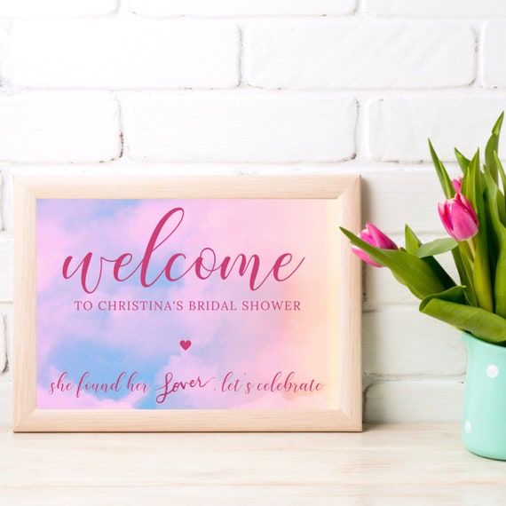 Customized with details LOVER Menu *Customized* Taylor Swift Drinks Pastel Watercolor Printable Bridal Shower, Bachelorette, Birthday