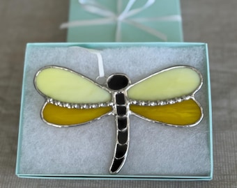 Jay Strongwater Blue Dragonfly Mini Enamel and Swarovski Crystal