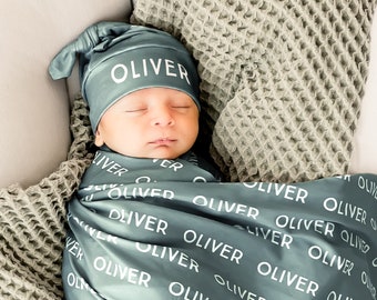 Personalized Baby Swaddle Blanket