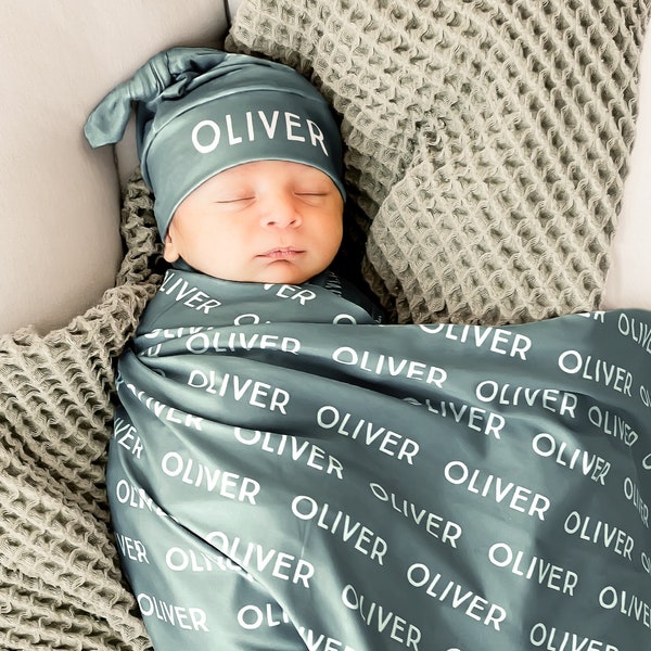 Personalized Baby Swaddle Blanket