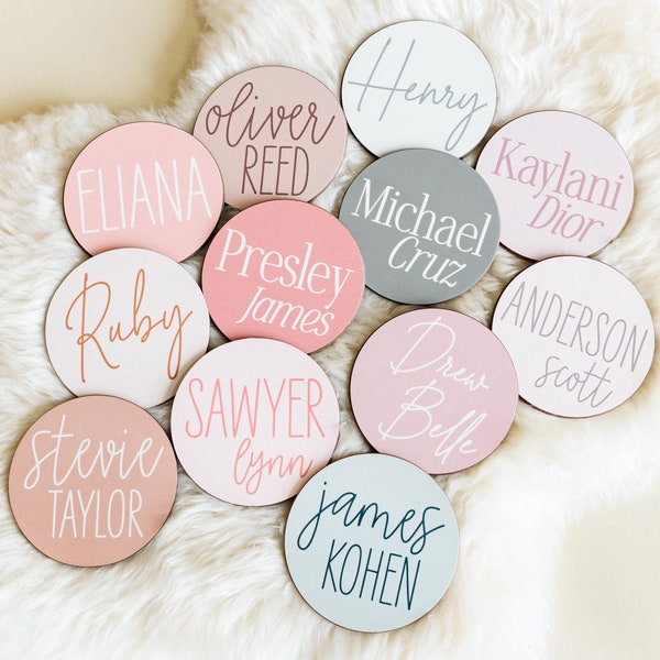Baby name sign 3.5"