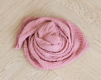 light pink swaddle blanket