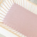 Muslin crib sheet - lilac