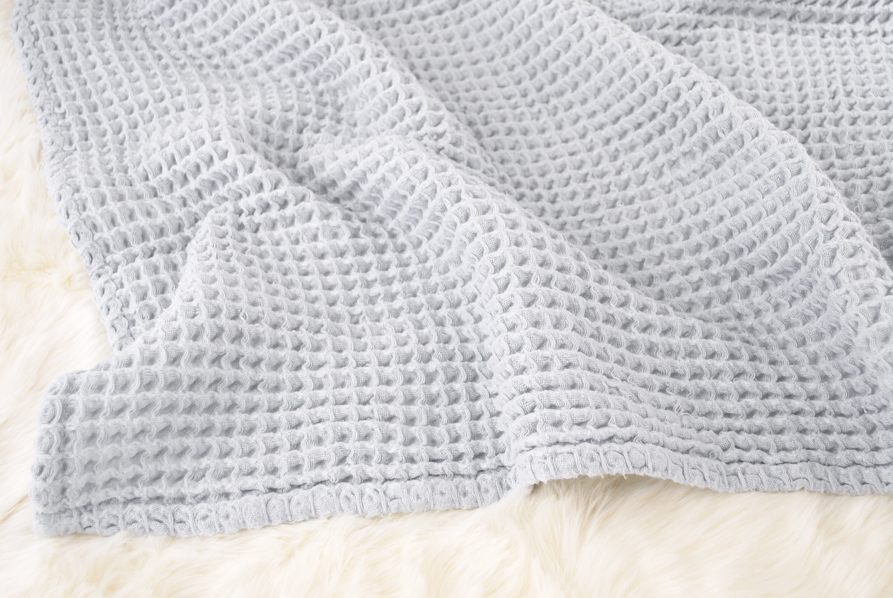 waffle gauze blanket