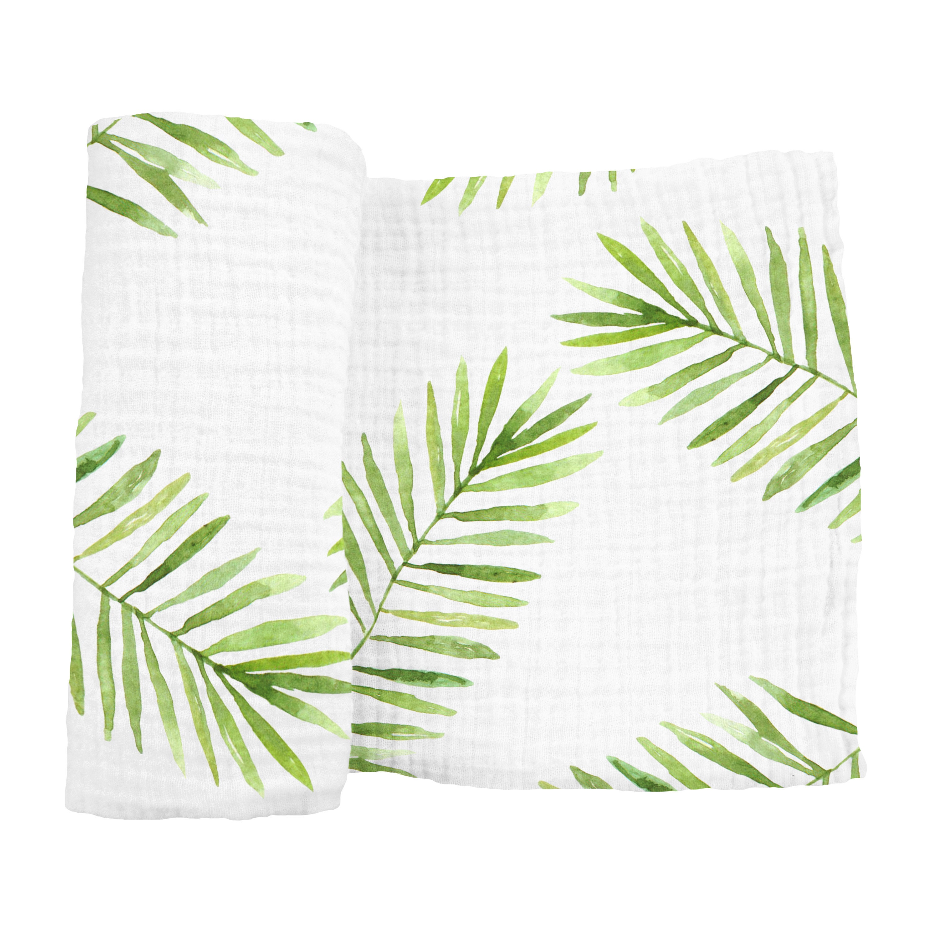 palm tree swaddle