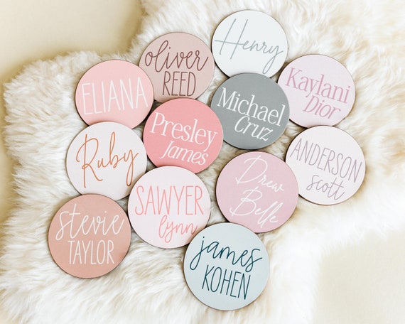 Baby name sign 3.5"
