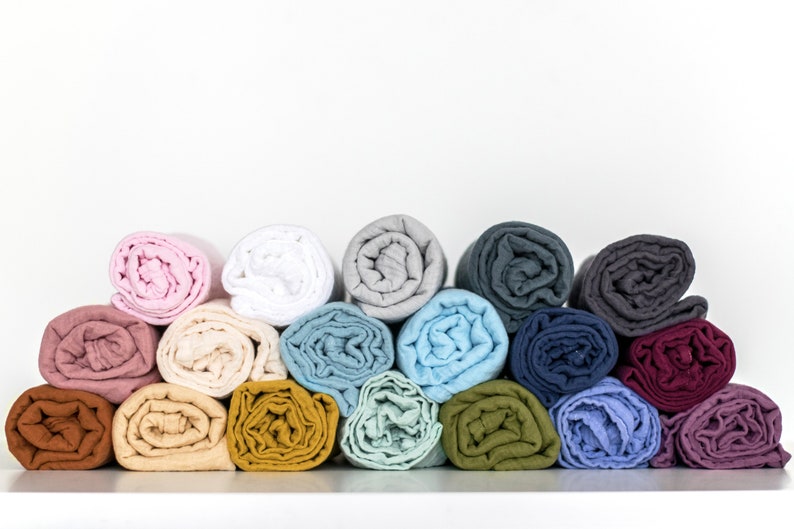 Muslin Swaddle Blanket in Olive Green made from 100 cotton Etsy