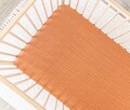 Deluxe Muslin Crib Sheet in Cedar