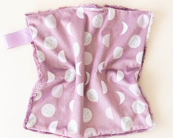 Lunar Lilac Lovey - Mini Security Blanket for Babies