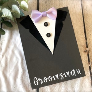 Tuxedo Gift Box Groomsmen and Best Man Proposal Gift Box Medium image 4