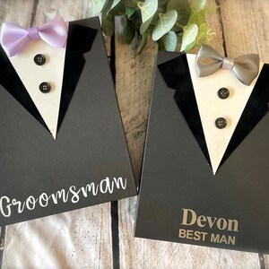 Tuxedo Gift Box Groomsmen and Best Man Proposal Gift Box Medium image 2