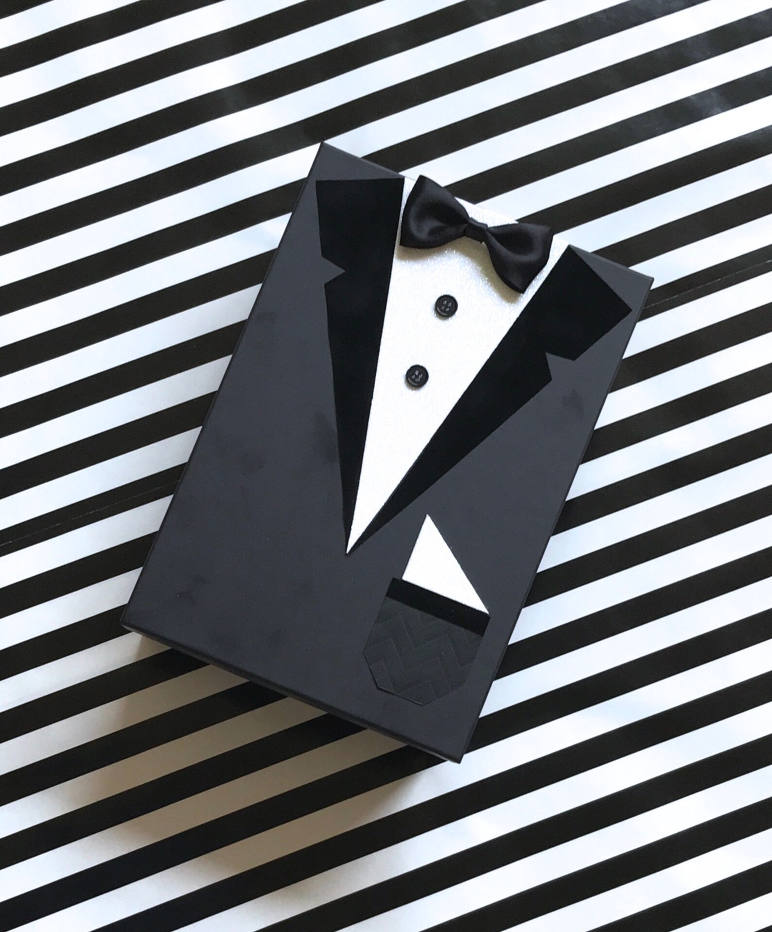 Tuxedo Gift Box Groomsmen and Best Man Proposal Gift Box Etsy
