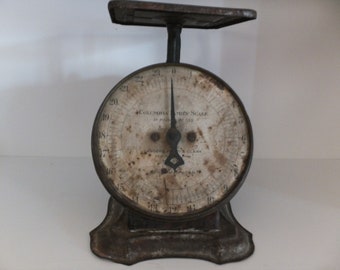 Vintage Black Rusty Colombia Family Utility Scale
