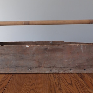 Old Wooden Carpenter's Tool Box